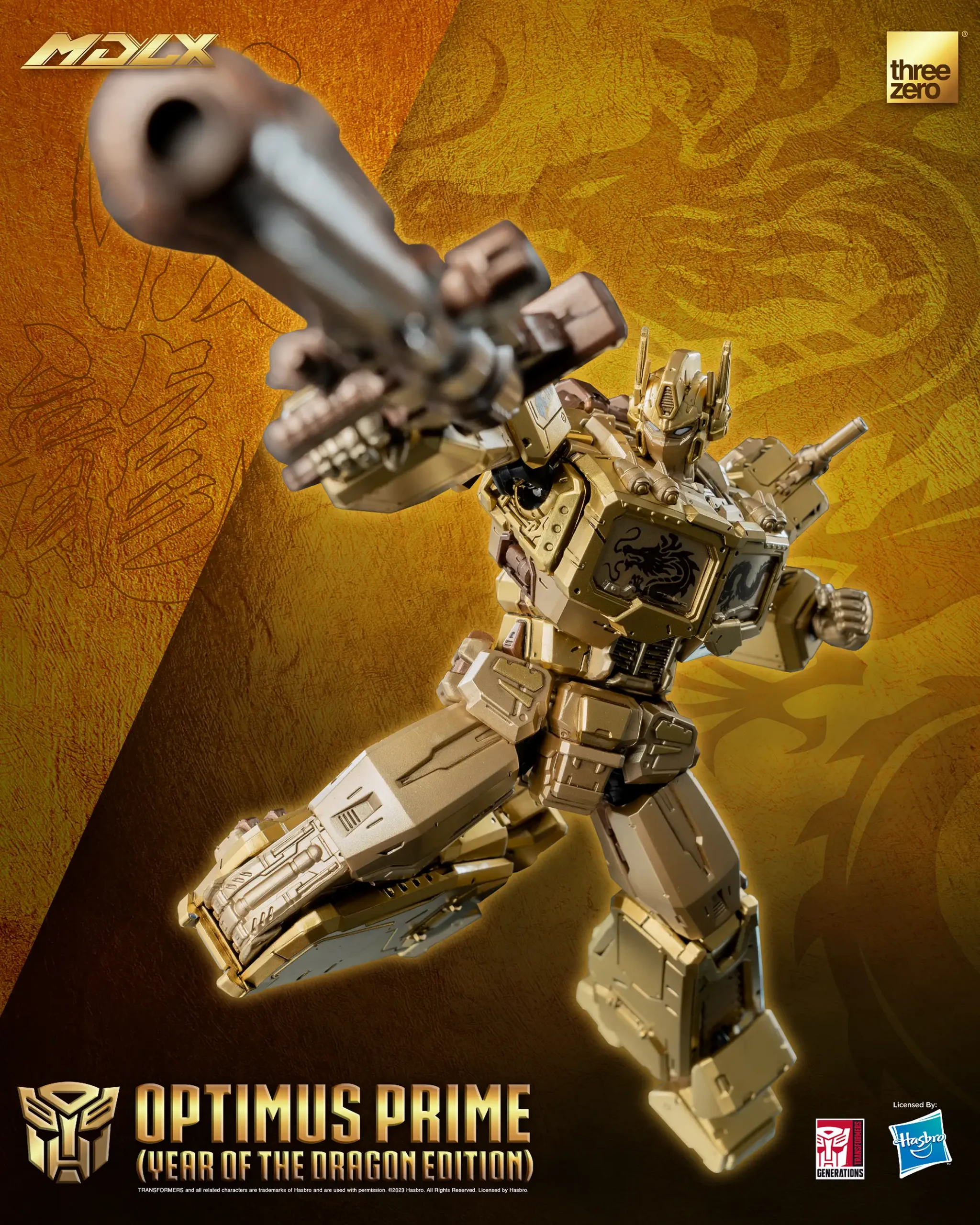 Transformers - MDLX Optimus Prime (Year of the Dragon Limited Edition) Transformers - MDLX Optimus Prime (Year of the Dragon Limited Edition)