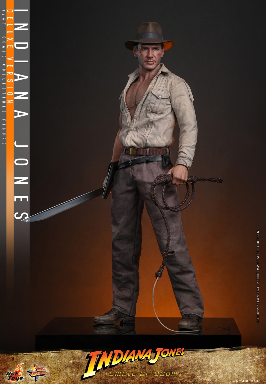 Indiana Jones And the Temple of Doom 1/6th scale Indiana Jones Collectible Figure (Deluxe Version) - MMS861