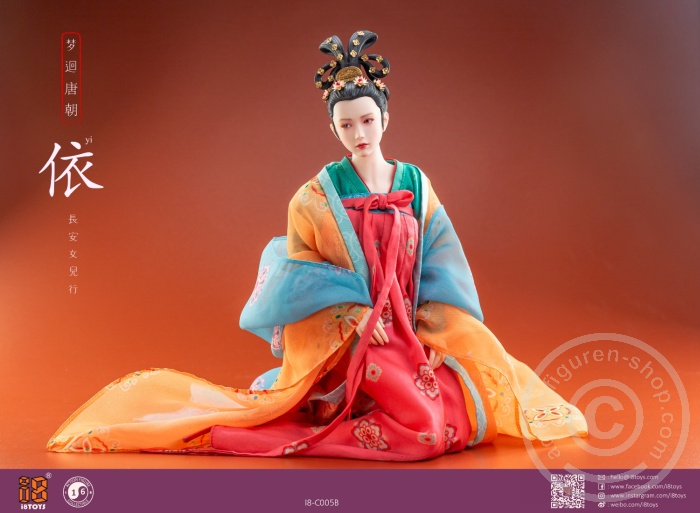 Han Chinese Clothing & Head Set - Tang Dynasty Chang on little Lady YI Han Chinese Clothing & Head Set - Tang Dynasty Chang on little Lady YI