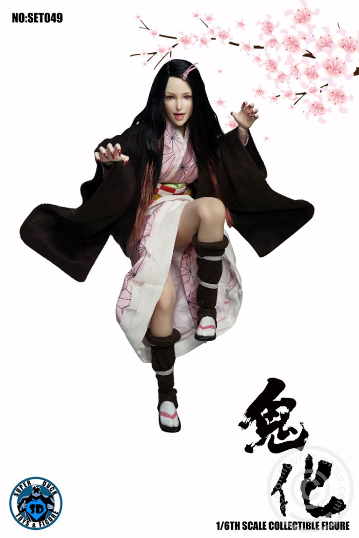 SDS049-03 ONI Girl - Cosplay Cloth & Head Set