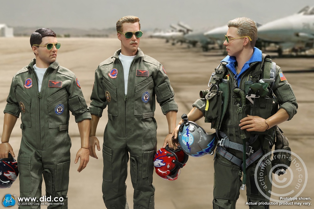 US Navy Fighter F-14 Pilot - Tom & Nick - in 1/6 scale US Navy Fighter F-14 Pilot - Tom & Nick - in 1/6 scale