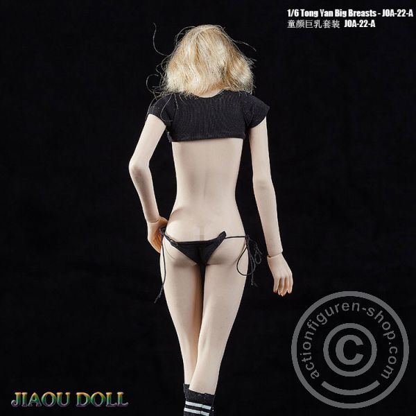 Tong Big Breast Suit Set - black