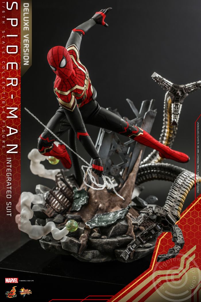 Spider-Man: No Way Home - Spider-Man (Integrated Suit) - Deluxe Version - MMS624
