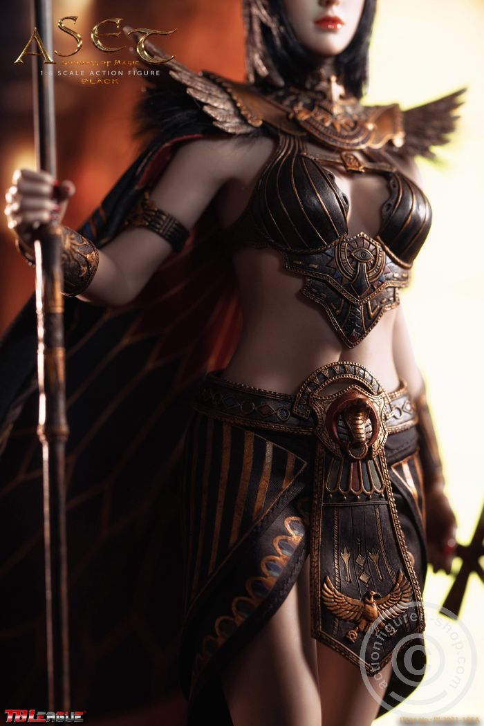 PL2021-185A-11 Aset Goddess of Magic - Black Version