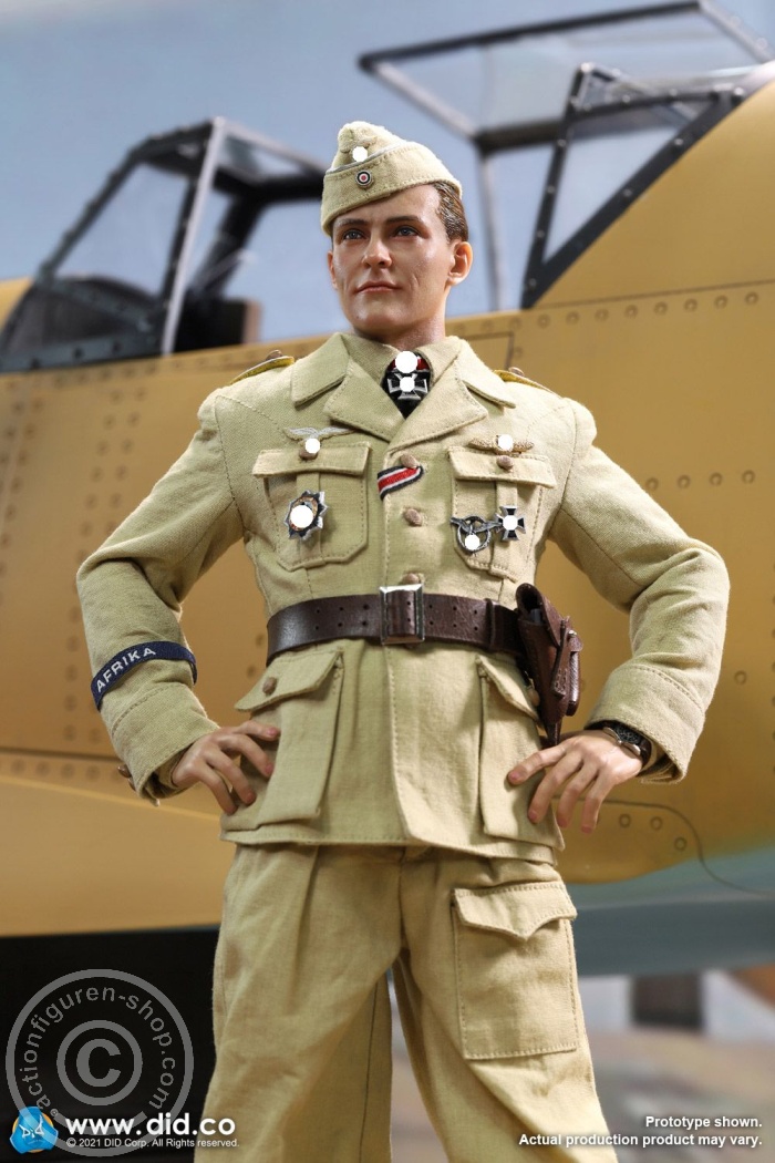 80154-10 Hans-Joachim Marseille - WWII German Luftwaffe Flying Ace