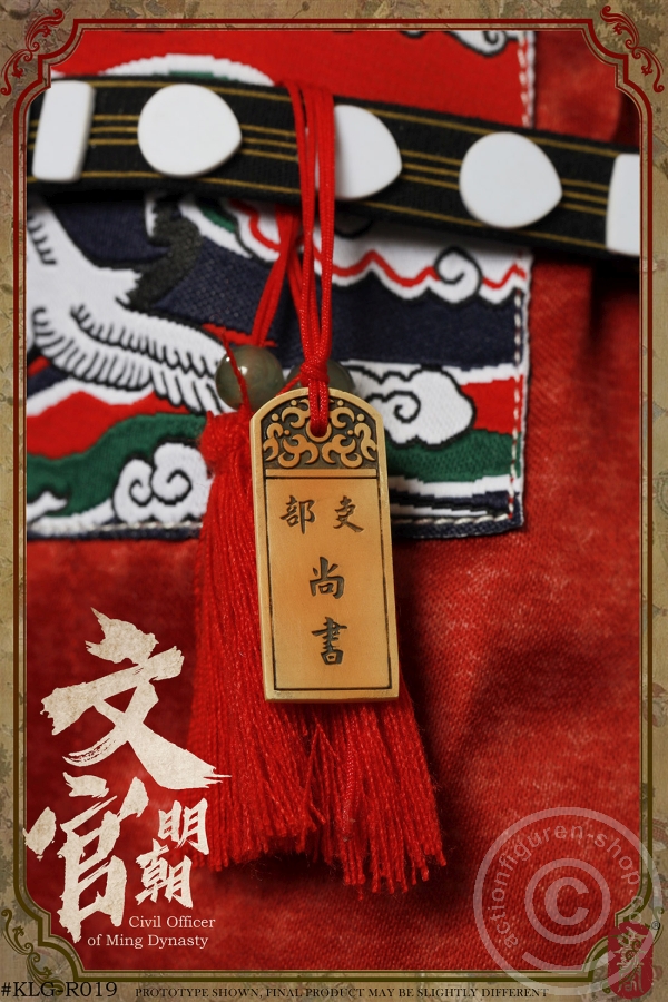KLGR019-09 Civil Officer of Ming Dynasty