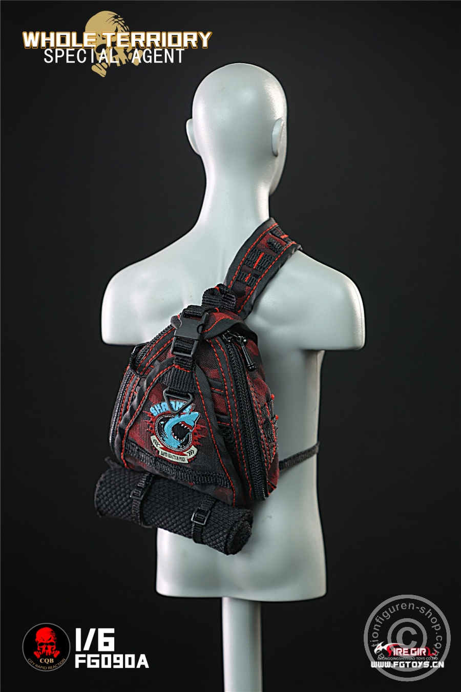 All Territory Secret Agent CQB Tactical Team Suit - Outfit & Accessoire Set - in 1/6 scale