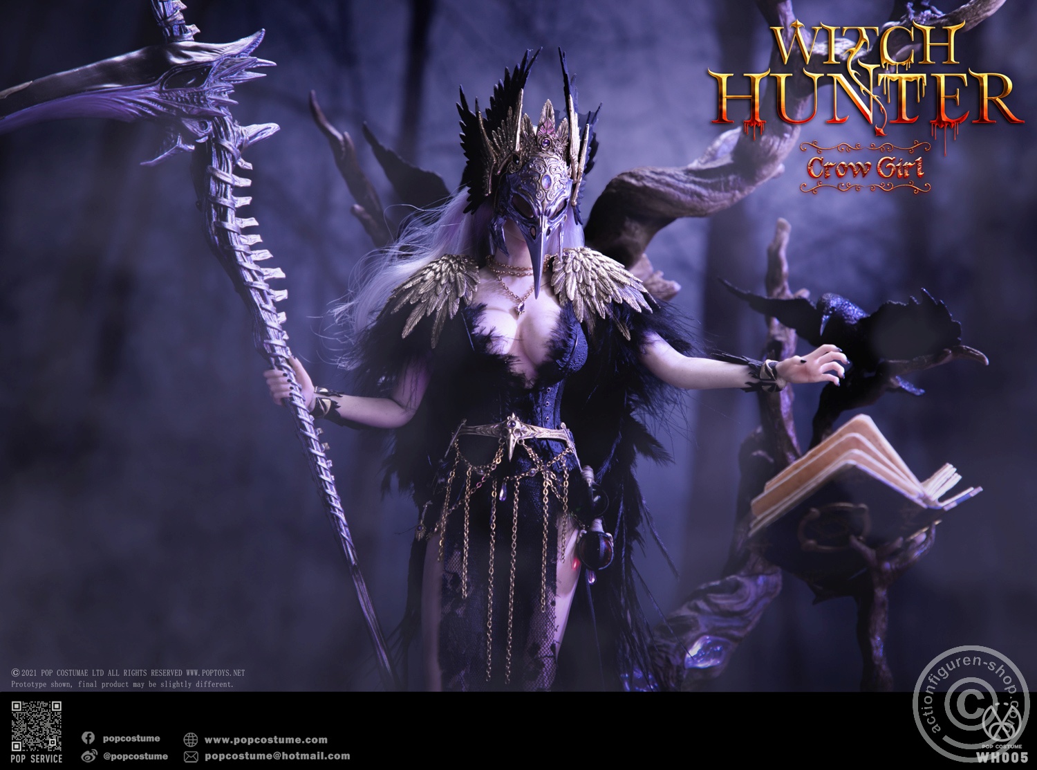 Witch Hunter Series - The Crow Girl Deluxe Version Witch Hunter Series - The Crow Girl Deluxe Version