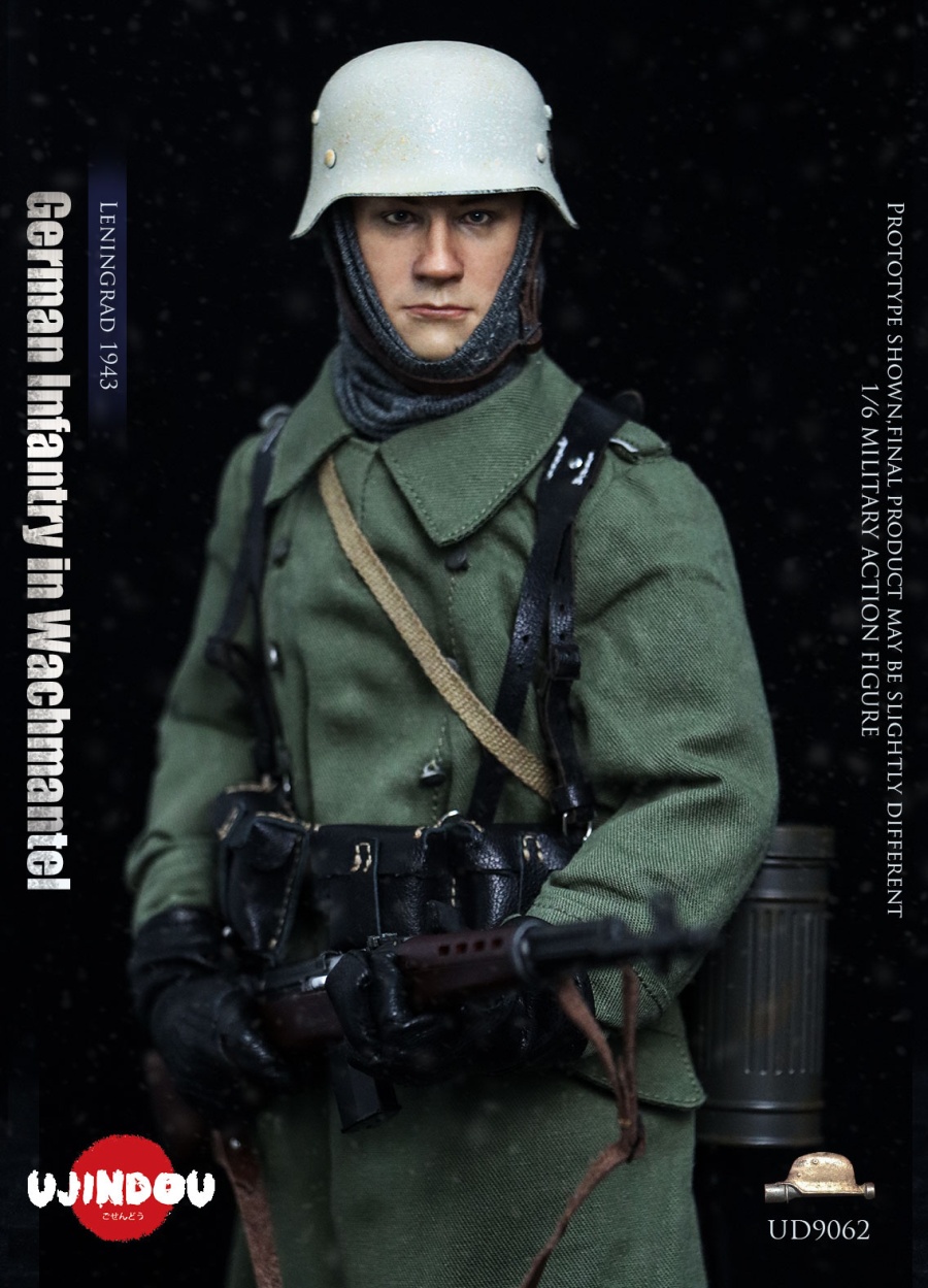 German Infantry - Wachmannschaft - w/ Wachmantel - Leningrad 1943 - in 1/6 scale