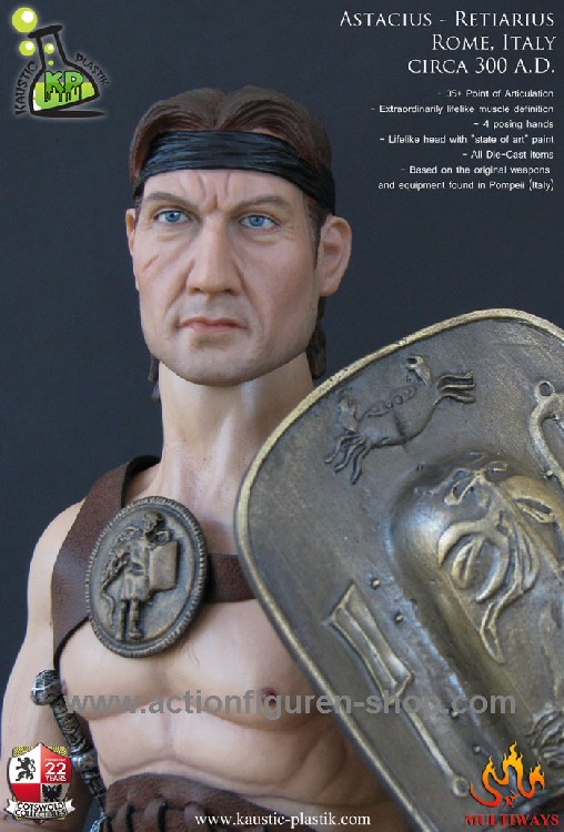 Astacius - Retiarius - Rom - Gladiator