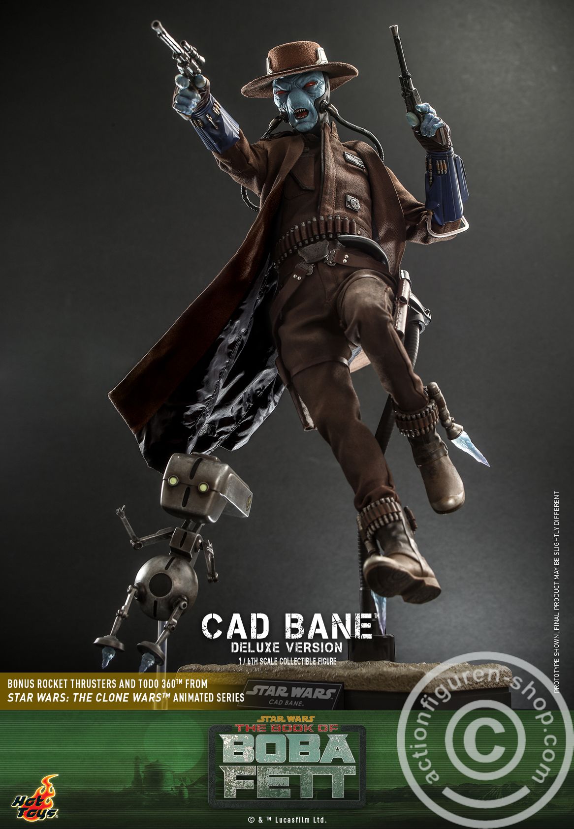 Star Wars: The Book of Boba Fett - Cad Bane (Deluxe Version)