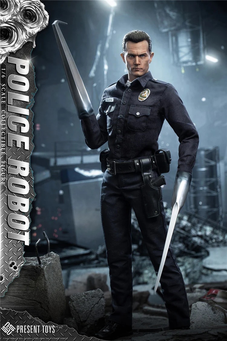 Police Robot - Terminator T-1000 - in 1/6 scale
