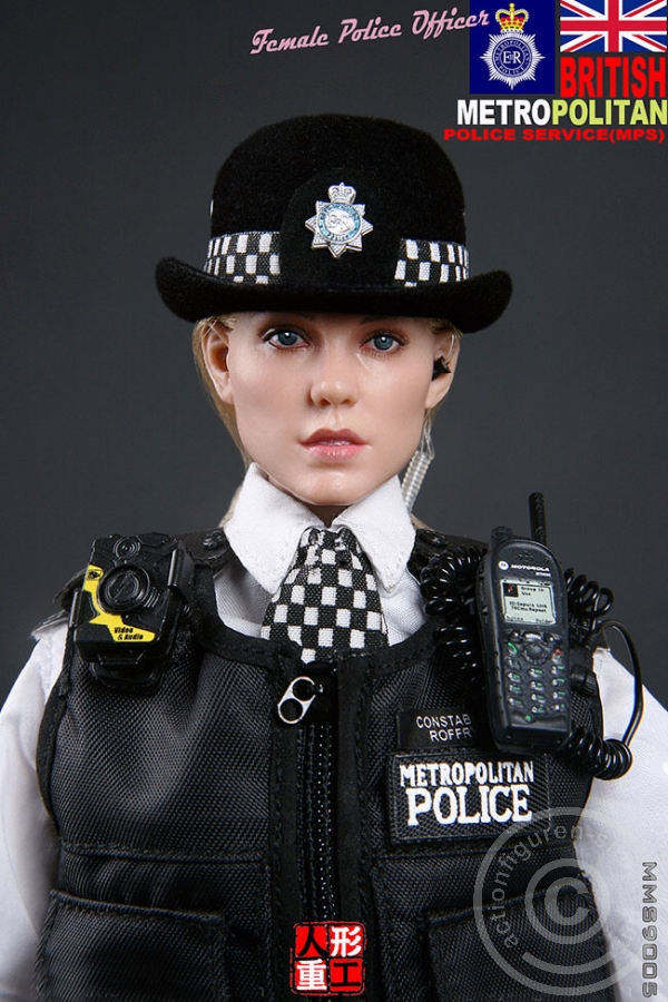 British Metropolitan Female Police Officer