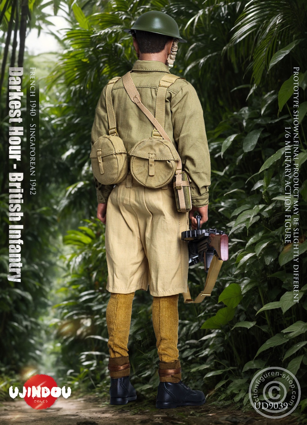 WWII British Infantry - Darkest Hour - French 1940 & Singaporean 1942 - in 1/6 scale WWII British Infantry - Darkest Hour - French 1940 & Singaporean 1942 - in 1/6 scale