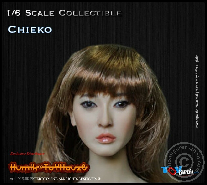 Chieko - Kopf - Braun - KUMIK