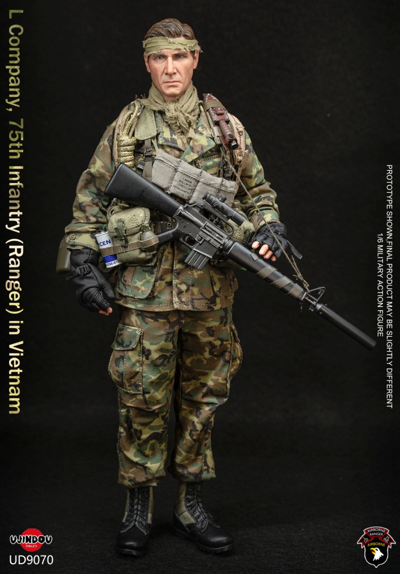 U.S. ARMY L Company - 75th Infantry (Ranger) in Vietnam - in 1/6 scale