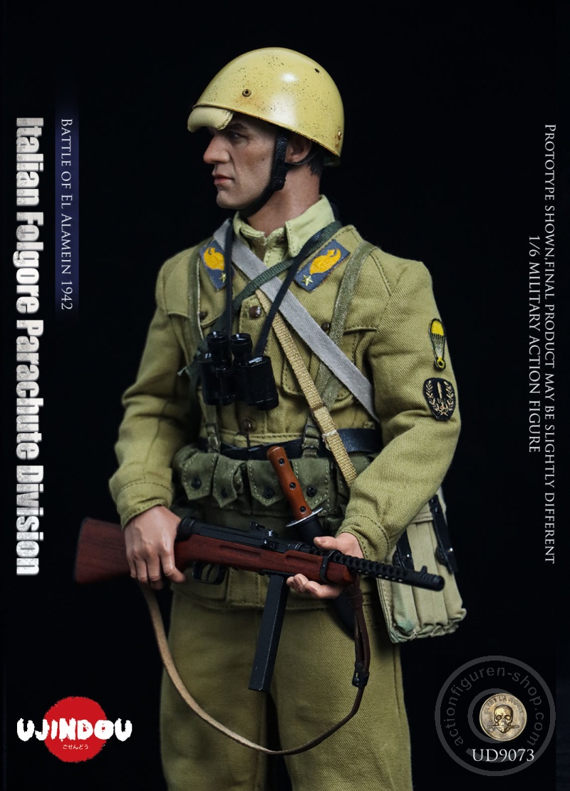 Italian Folgore Parachute Division - Battle of El Alamein 1942 - in 1/6 scale