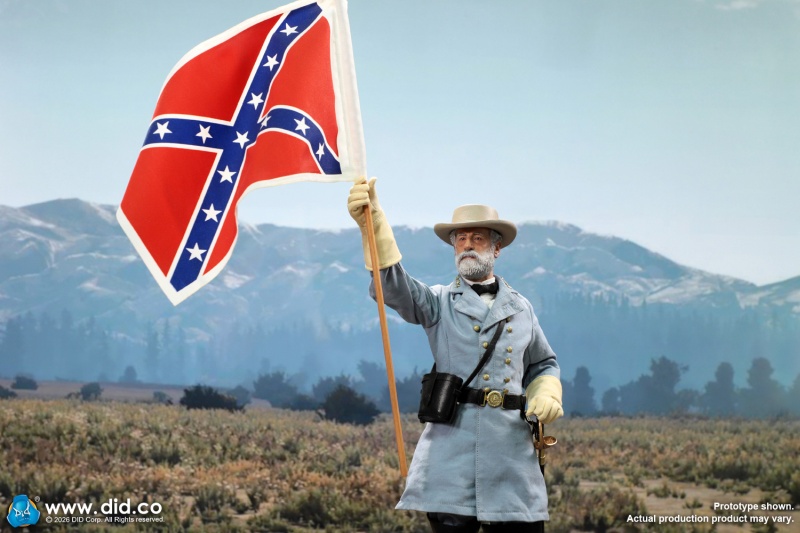 Robert Edward Lee - U.S. Civil War Confederate Army General - in 1/6 scale