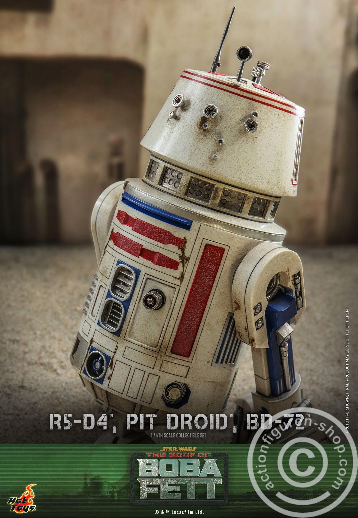 Star Wars: The Book of Boba Fett - R5-D4, Pit Droid, BD-72 Set