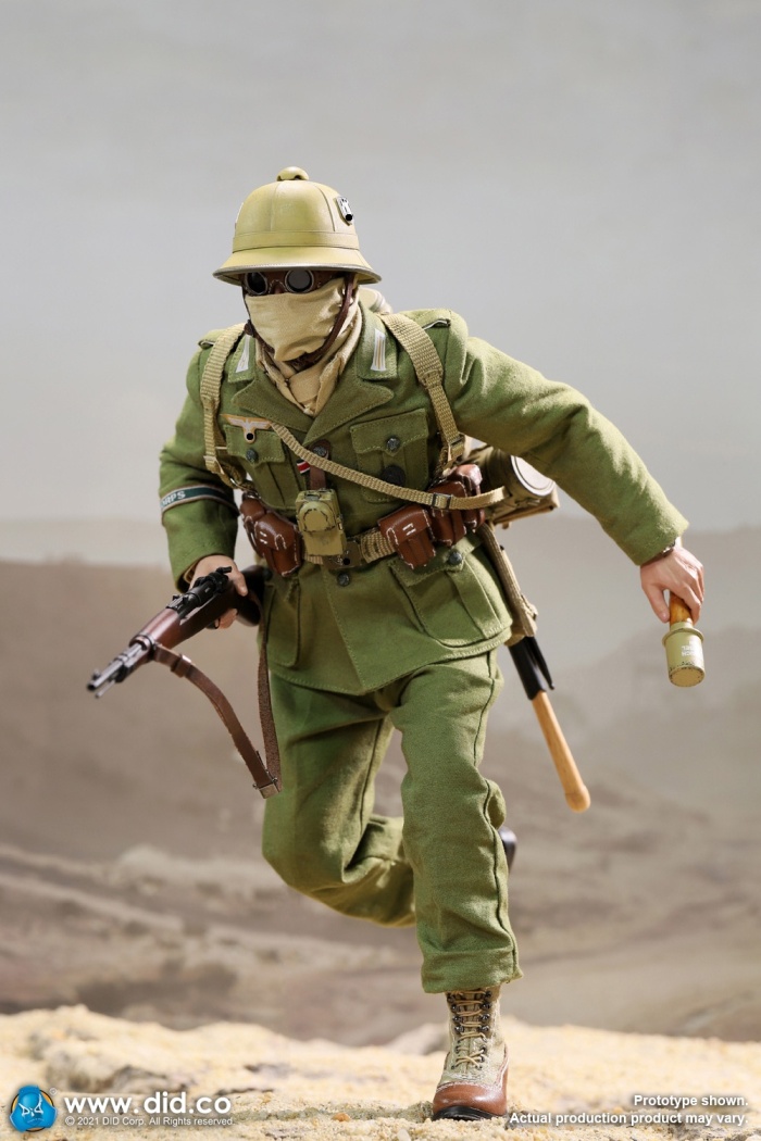 Burk - WWII German Afrika Korps Infantry Man