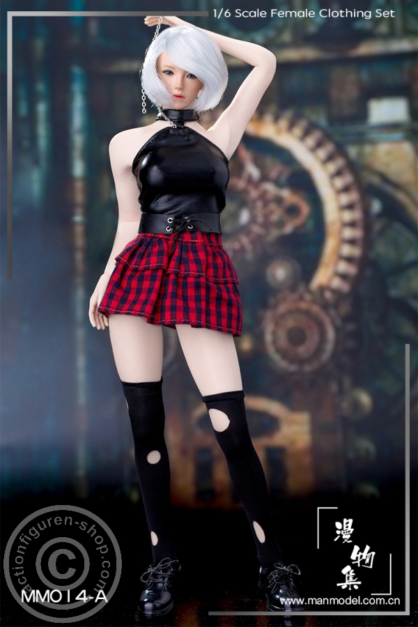 Punk Girl Costume Set - A