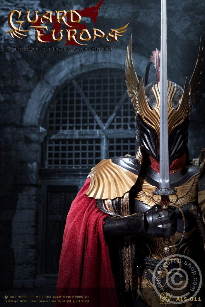 PTALS011-11 Eagle Knight Guard - Black Armor Version