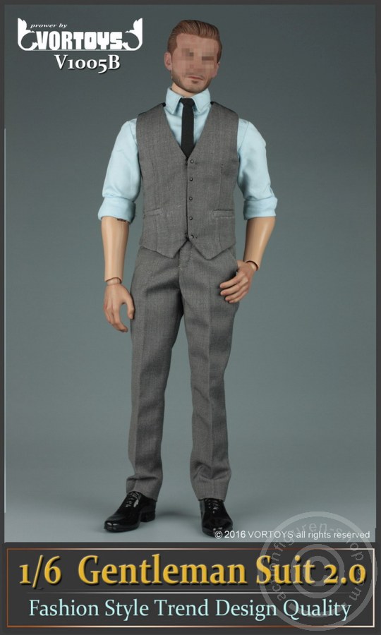 Gentelman Grey Suit Set 2.0