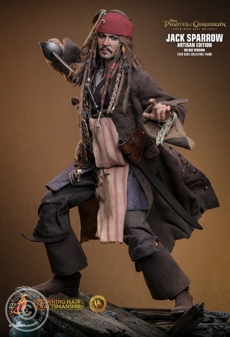 Jack Sparrow - Pirates of the Caribbean - (Deluxe Version) - Artisan Edition Jack Sparrow - Pirates of the Caribbean - (Deluxe Version) - Artisan Edition