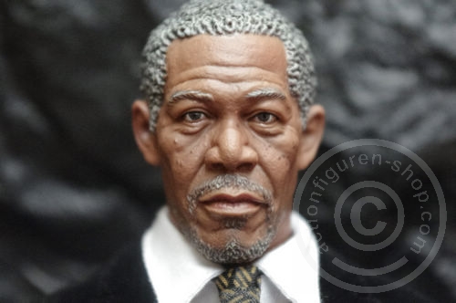 Morgan Freeman - Head + black Body