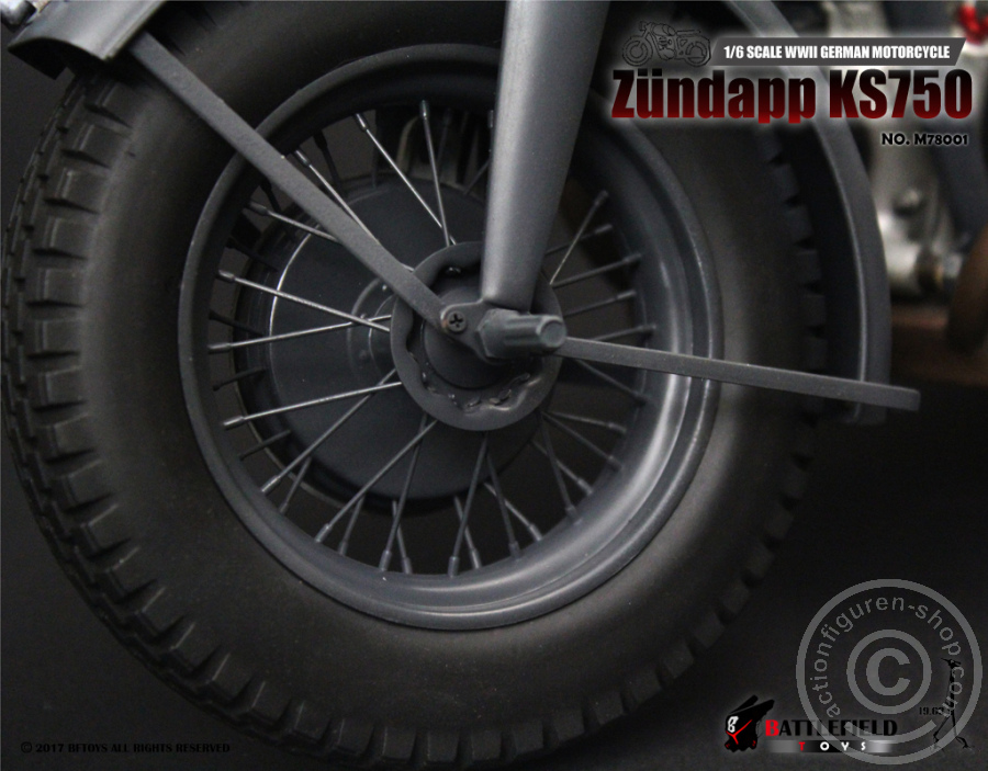 Zündapp KS750 Motorrad - sand