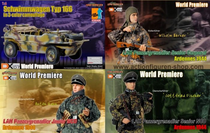 DX07 EU - Exclusive Set - Schwimmwagen + 3 Figuren