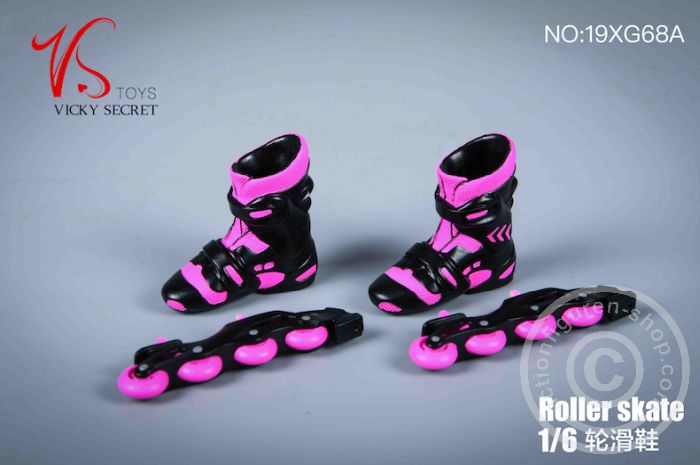 Roller Skates - pink/black