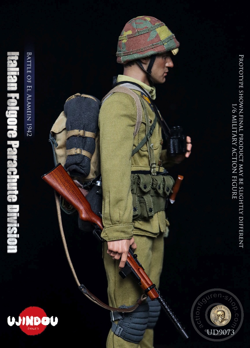 Italian Folgore Parachute Division - Battle of El Alamein 1942 - in 1/6 scale