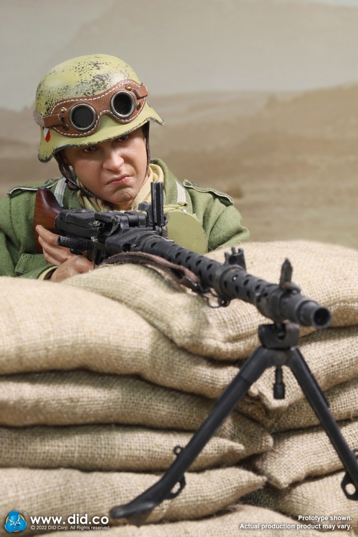 Bialas - WWII German Africa Corps WH MG34 Gunner