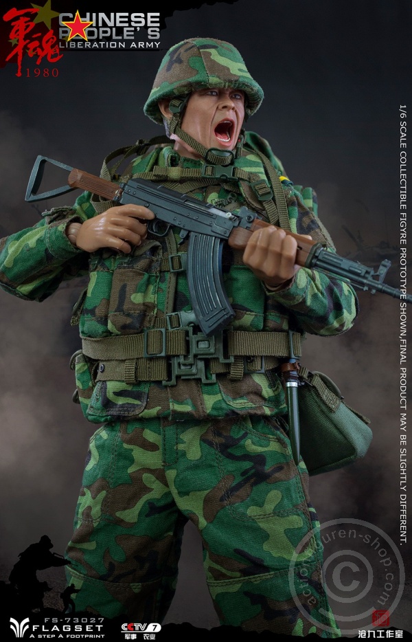 FS73027-12 PLA - 90 Steel Division Assault Soldier