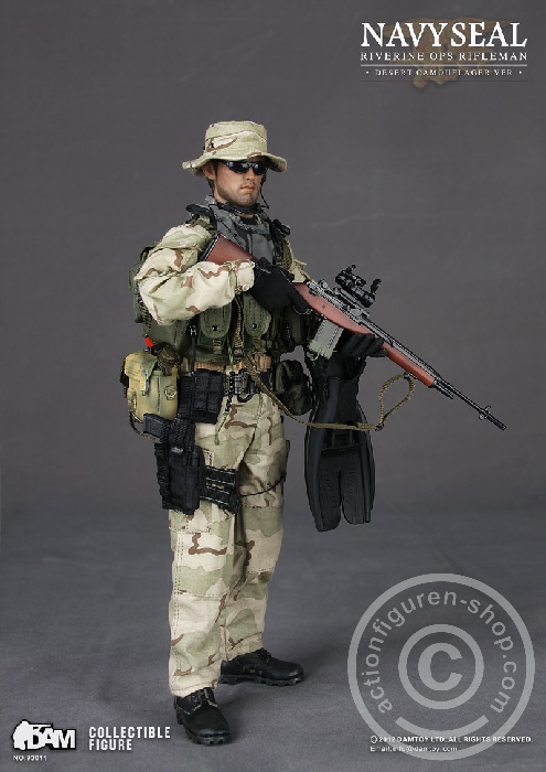 DA93011-09 Navy Seal Riverine OPS Rifleman - Desert