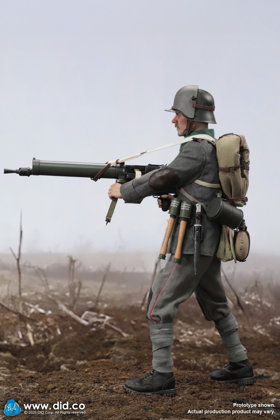 Arthur - WWI German MG08 Machine Gunner – in 1/6 scale Arthur - WWI German MG08 Machine Gunner – in 1/6 scale