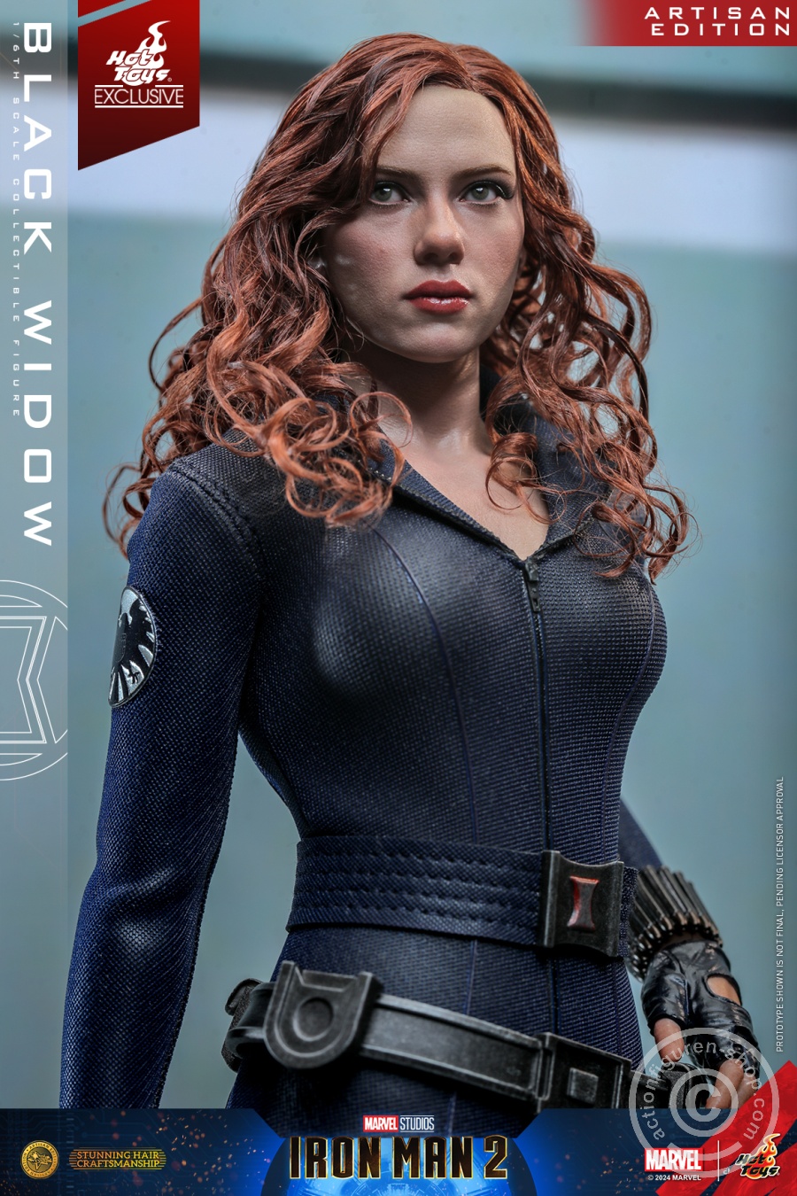Iron Man 2 - 1/6th scale Black Widow Collectible Figure (Artisan Edition) - MMS757AE