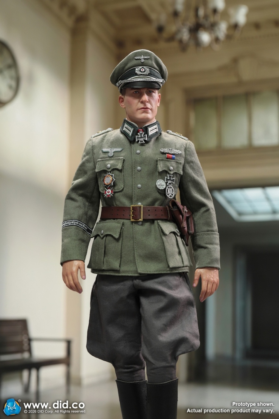 Otto Remer - WWII German Wehrmacht Officer - in 1/6 scale