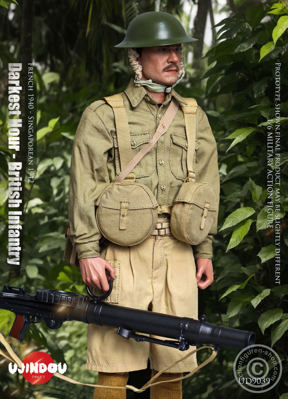 WWII British Infantry - Darkest Hour - French 1940 & Singaporean 1942 - in 1/6 scale WWII British Infantry - Darkest Hour - French 1940 & Singaporean 1942 - in 1/6 scale