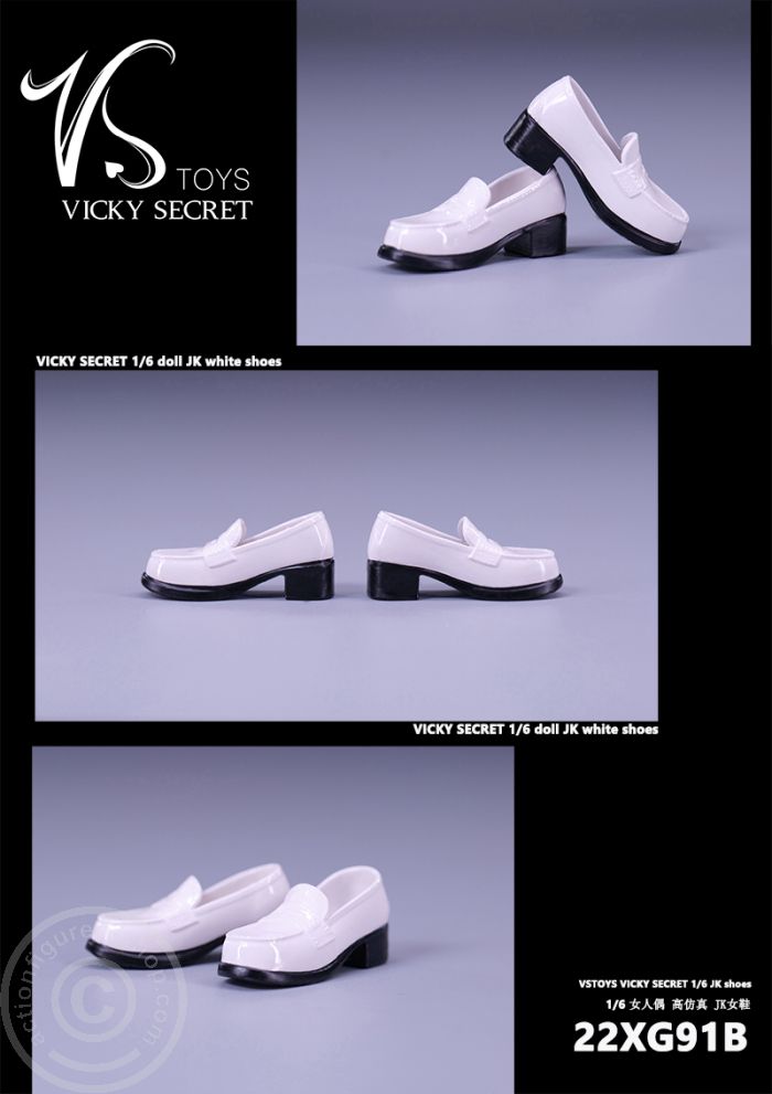Female JK Shoes - white