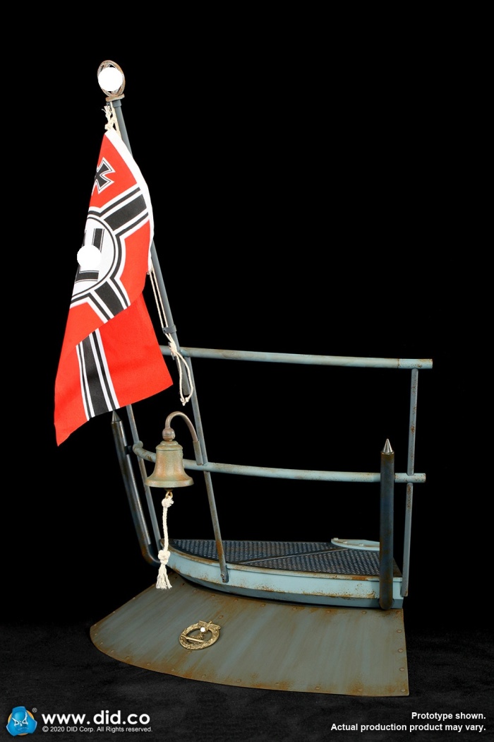 E60059A-02 U-Boat Tower Diorama Set (Deluxe Version)