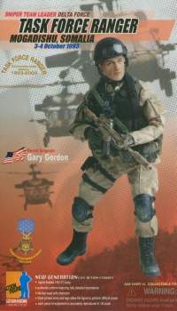ドラゴンモデルズ1/6TASK FORCE RANGER Gary Gordon Gary Gordon Task Force Ranger Sniper Team Leader, Delta