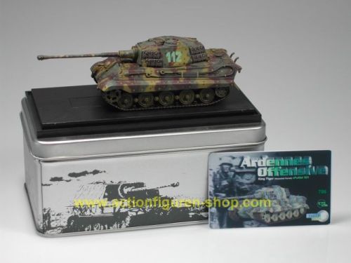 Maquette Char Dragon 1:72 King Tiger Henschel Ardennes 1944 - édition Limitée N°60141