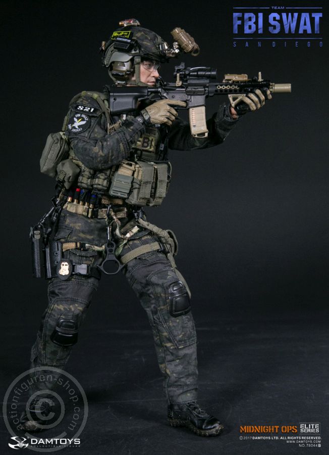 FBI SWAT Team Agent (B) - San Diego Midnight OPS