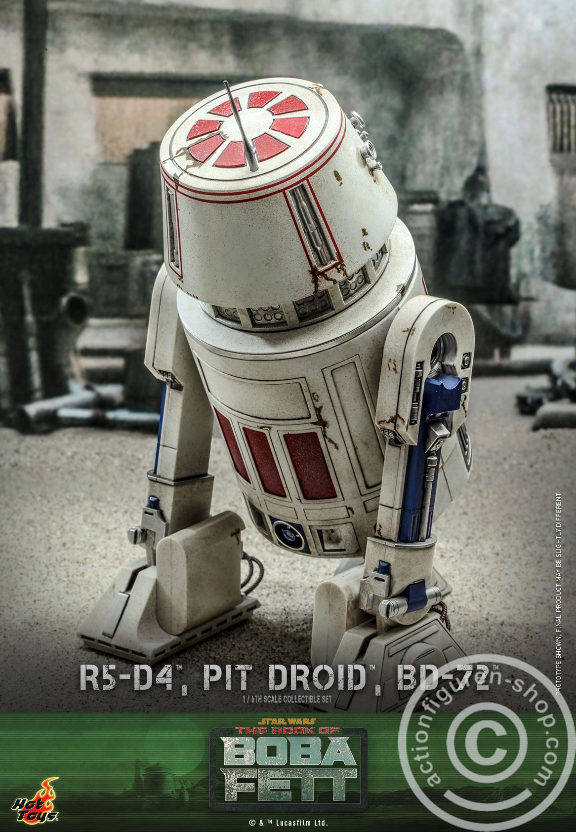 Star Wars: The Book of Boba Fett - R5-D4, Pit Droid, BD-72 Set