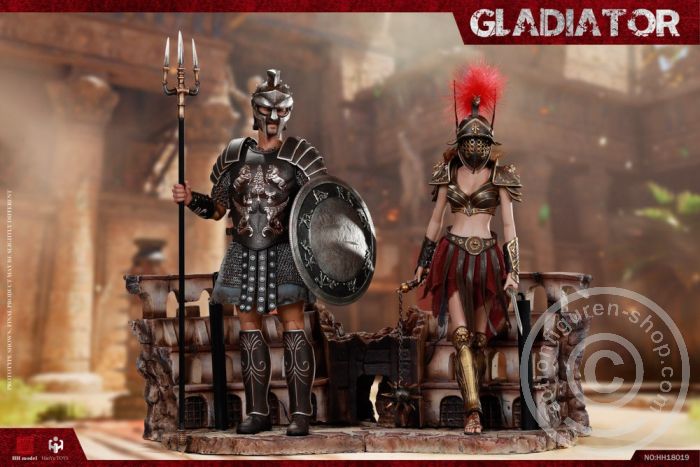 Gladiator (Deluxe Edition) + Female Gladiator (red version)