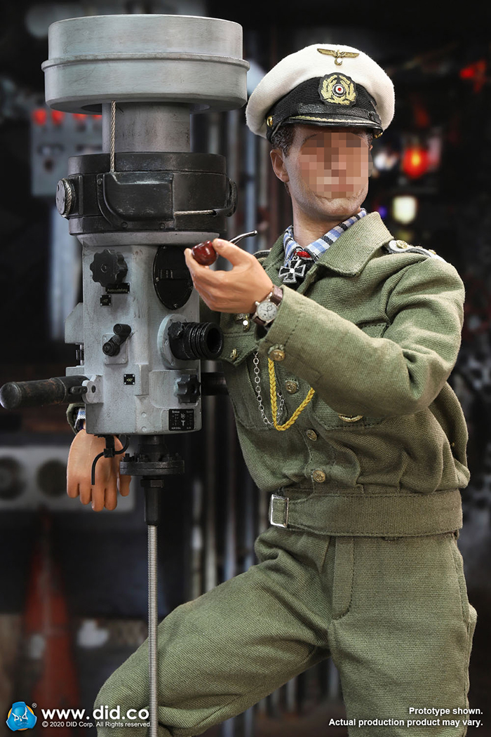 E60058-10 German U-Boat Periscope Diorama Set w/ extra Head