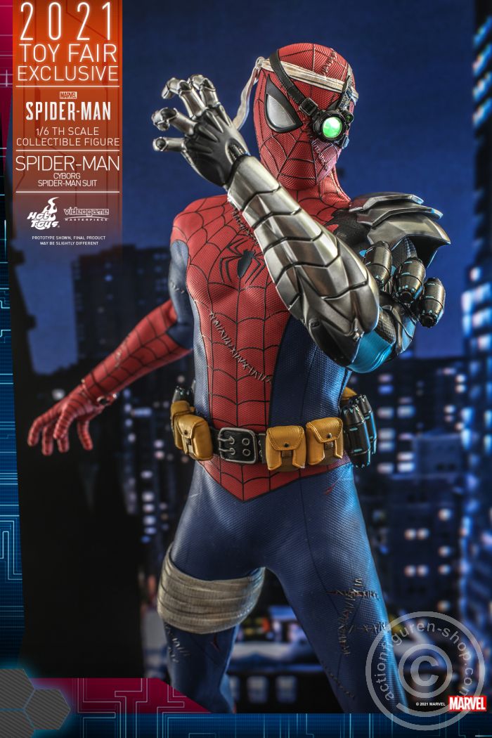 607881-06eAz0icNs37hQG Marvel's Spider-Man - Spider-Man (Cyborg Spider-Man Suit) - Toy Fair Exclusive - VGM51