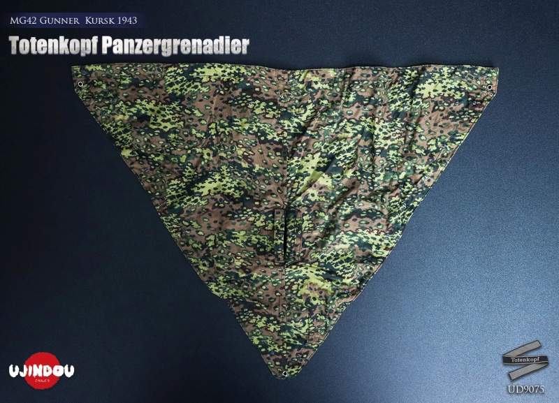 WWII Totenkopf Panzergrenadier - MG42 Gunner Kursk 1943 - in 1/6 scale